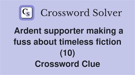 ardent crossword clue